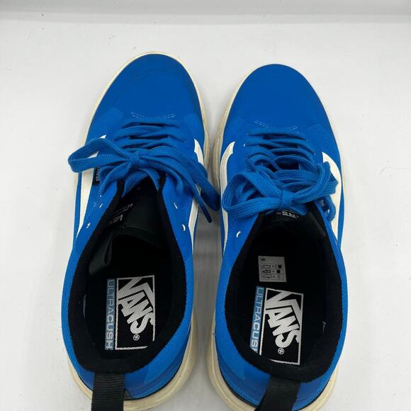 Vans UltraRange Mesh Lace Up Sneaker Blue White Mens 6/ Womens 8.5 - Picture 5 of 5